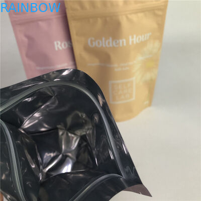 এসজিএস স্তরিত ওপিপি বাথ সল্টের জন্য ফয়েল ব্যাগটি স্ট্যান্ড আপ করুন