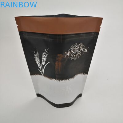 কাস্টম স্তরিত অ্যালুমিনিয়াম ফয়েল স্ট্যান্ড আপ কারখানার দাম অ্যালুমিনিয়াম ফয়েল চা প্যাকেজিং ব্যাগ কাস্টম সহ কফি প্যাকিং ব্যাগ