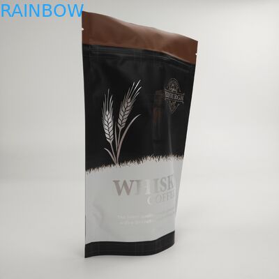 কাস্টম স্তরিত অ্যালুমিনিয়াম ফয়েল স্ট্যান্ড আপ কারখানার দাম অ্যালুমিনিয়াম ফয়েল চা প্যাকেজিং ব্যাগ কাস্টম সহ কফি প্যাকিং ব্যাগ