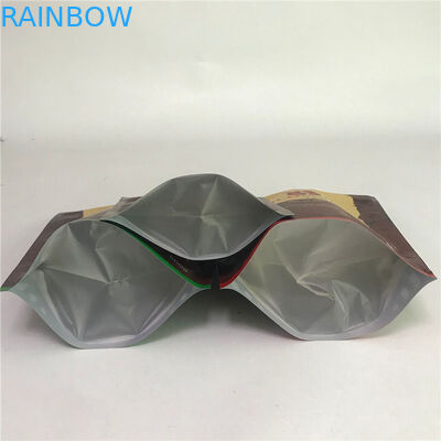 ডিজিটাল মুদ্রণের নমুনা ম্যাট অ্যালুমিনিয়াম ফয়েল ব্যাগ কফি প্যাকেজিংয়ের জন্য কাস্টমাইজড ব্যাগ উপলব্ধ