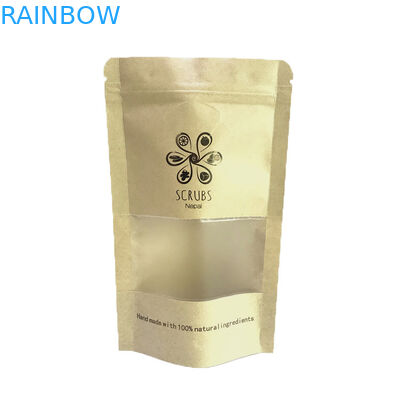 ক্রাফ্ট পেপার কফি প্যাকেজিং ব্যাগগুলি কফি প্যাকেজিংয়ের জন্য ব্যাগগুলি সজ্জিত করে