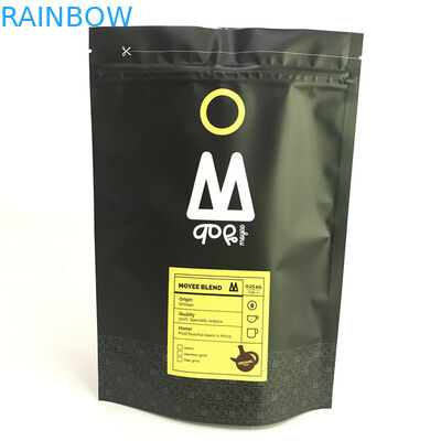 কাস্টম প্রিন্টেড ম্যাট অ্যালুমিনিয়াম ফয়েল জিপার মাইলার ব্যাগ সহ ব্যাগ স্ট্যান্ড আপ করুন