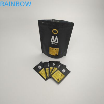 500g 1000g খাবার গ্রেড ব্রাউন ম্যাট কফি ব্যাগ ইকো বন্ধুত্বপূর্ণ প্যাকেজিং কফি সিম ব্যাগ ভালভ সহ স্ট্যান্ড আপ করুন