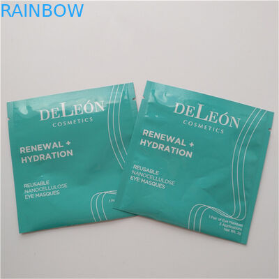 ম্যাট অ্যালুমিনিয়াম ক্ষুদ্র Sachet সাম্পল প্যাকেজিং ব্যাগ ক্রিম নমুনা প্যাকিং ব্যাগ