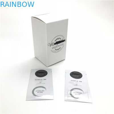 ফেসিয়াল ক্লিনজার আই সেরাম থ্রি সাইড সিল স্যাচেট মেকআপের পণ্যগুলির জন্য কাস্টমাইজড ডিসপোজেবল ছোট স্যাম্পল পাউচ