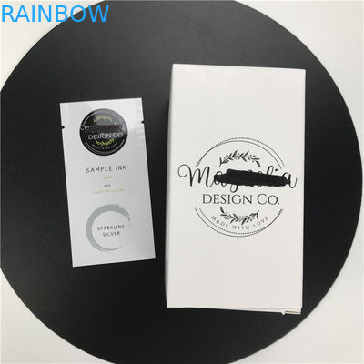 ফেসিয়াল ক্লিনজার আই সেরাম থ্রি সাইড সিল স্যাচেট মেকআপের পণ্যগুলির জন্য কাস্টমাইজড ডিসপোজেবল ছোট স্যাম্পল পাউচ