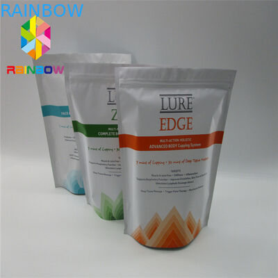 কাস্টম স্বীকৃত ম্যাট অ্যালুমিনিয়াম ফয়েল স্নান সল্ট ব্যাগ বডি স্ক্রাব প্যাকেজিং মেলার ব্যাগ