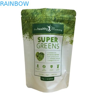 চা প্যাকেজিং ব্যাগ জিপার হিট সিল প্লাস্টিক কাস্টম অ্যালুমিনিয়াম ফয়েল খালি চা ব্যাগ