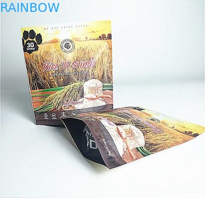 কাস্টমাইজড ম্যাট অ্যালুমিনিয়াম জিপার সহ অ্যালুমিনিয়াম ফয়েল প্যাকেজিং ব্যাগগুলি স্ট্যান্ড আপ করুন