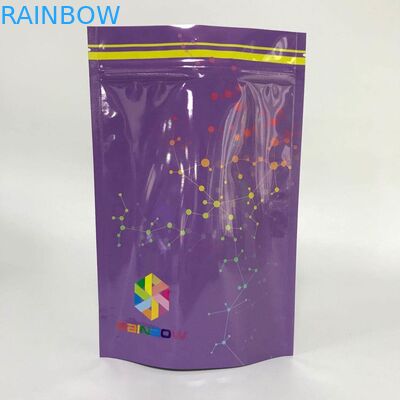 তাপ সীলমোহর চকচকে অ্যালুমিনিয়াম ফয়েল কাস্টমাইজড ম্যালার ব্যাগ