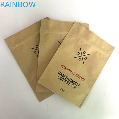 টিয়ার খাঁজ এবং ম্যাট উইন্ডো সহ ক্র্যাফট জিপ লক স্ট্যান্ড আপ পাউচগুলি