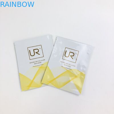 টিয়ার খাঁজ অ্যালুমিনিয়াম ফয়েল পাউচ সহ বিনামূল্যে মানের নমুনা 3 সাইড সিল ফ্ল্যাট ব্যাগ