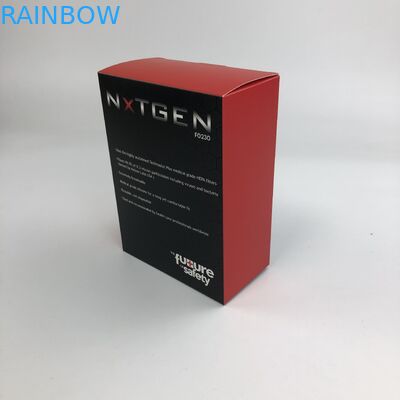 খেলনা FoodSpary বোতল কাগজ বক্স প্যাকেজিং জন্য 400 গ্রাম বেধ সাদা কার্ডবোর্ড সহ কাস্টম ম্যাট ফিল্ম UV