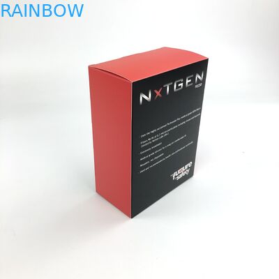 খেলনা FoodSpary বোতল কাগজ বক্স প্যাকেজিং জন্য 400 গ্রাম বেধ সাদা কার্ডবোর্ড সহ কাস্টম ম্যাট ফিল্ম UV