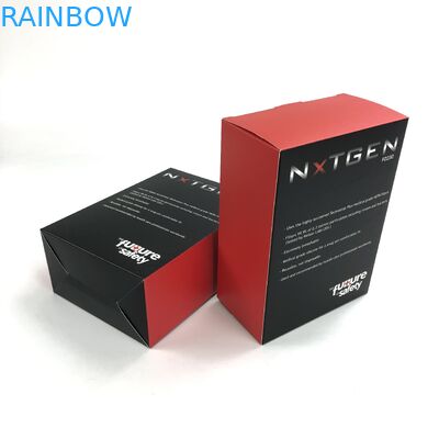 খেলনা FoodSpary বোতল কাগজ বক্স প্যাকেজিং জন্য 400 গ্রাম বেধ সাদা কার্ডবোর্ড সহ কাস্টম ম্যাট ফিল্ম UV