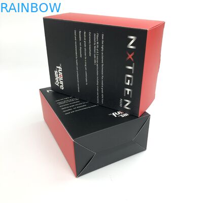 খেলনা FoodSpary বোতল কাগজ বক্স প্যাকেজিং জন্য 400 গ্রাম বেধ সাদা কার্ডবোর্ড সহ কাস্টম ম্যাট ফিল্ম UV