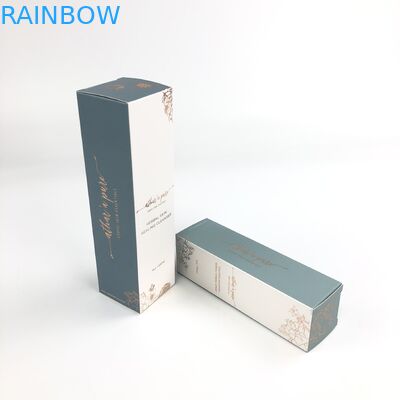 কাস্টম খুচরা লোগো মুদ্রিত স্কিনকেয়ার বোতল বা জার প্যাকেজিং কাগজ প্রসাধনী বাক্স