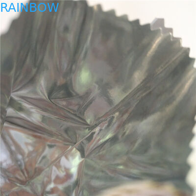 এমওপিপি সিএমওয়াইকে 150 মাইক্রন স্ন্যাক বার প্যাকেজিং ব্যাগ জেগড এজ সহ