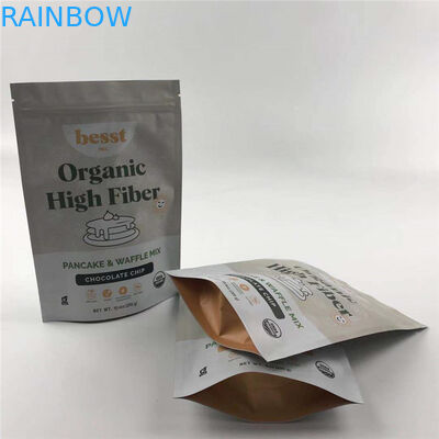 শুকনো ফলের জন্য উইন্ডো ডাইপ্যাকের সাথে জিপার পাউচ দাঁড়ান