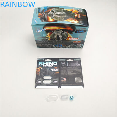 গ্রাভুর প্রিন্টিং 90 মিমি 3 ডি ফোস্কা কার্ড ম্যাগনাম এসডাব্যাগ ক্যাপসুল