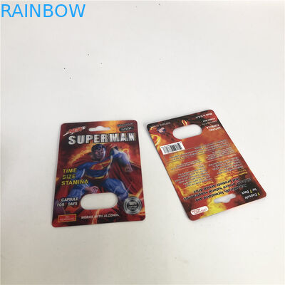 এম্বেসিং প্লাস্টিক 3 ডি লেন্টিকুলার ফোস্কা কার্ড 10 মিমি