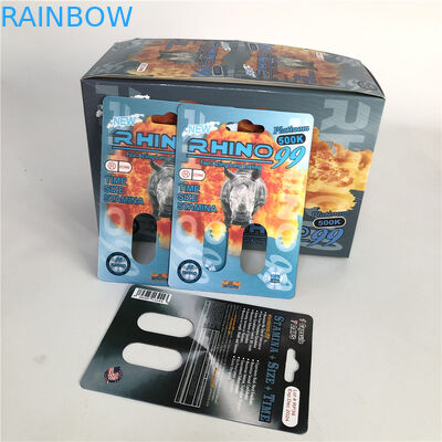 রাইনো 99 500 কে ডাবল হোল 3 ডি গন্ডার কার্ড পুরুষ বর্ধন বড়ি জন্য