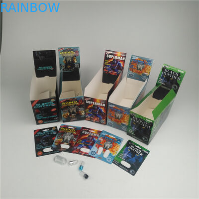 পুরুষ পিলস 500 কে 600 কে জন্য এসজিএস 200 মিমি 3 ডি ফোস্কা কার্ড