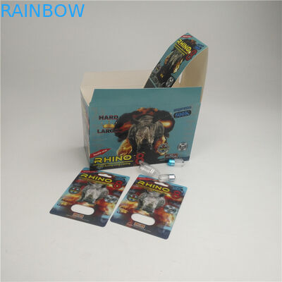 পুরুষ পিলস 500 কে 600 কে জন্য এসজিএস 200 মিমি 3 ডি ফোস্কা কার্ড