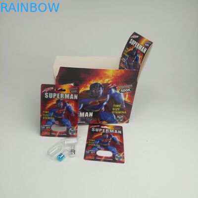 পুরুষ পিলস 500 কে 600 কে জন্য এসজিএস 200 মিমি 3 ডি ফোস্কা কার্ড