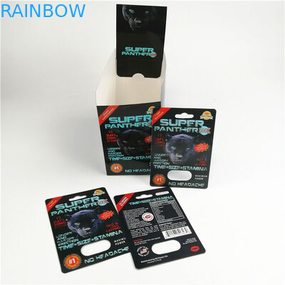 রাইনো 69 3 ডি ফোস্কা কার্ড 350g হোয়াইটবোর্ডের সাথে ডিসপ্লে পেপার বাক্স