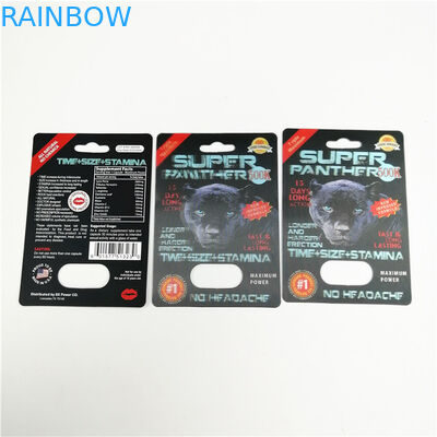 আঠালো স্টিকার সহ গ্রেভুরে মুদ্রণ 350 গ্রাম হোয়াইটবোর্ড 3 ডি ফোস্কা কার্ড