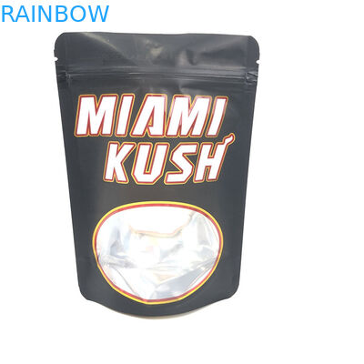 কাস্টম 1 / 8oz 3.5 জি সিবিডি সিআর প্রস্থান ময়লার চাইল্ডপ্রুফ ফয়েল পাউচ প্যাকেজিং