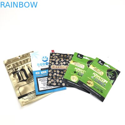 ভিএমপেট 4 সি প্রিন্টিং 120 মাইক্রন প্লাস্টিকের পাউচিং লোগো সহ aging