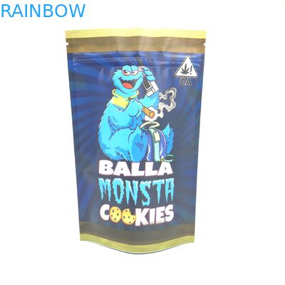 ডোপ্যাক জিপার এমওপিপি 8 ওজেড জিপার স্ট্যান্ড আপ পাউচ ভিএমপেট