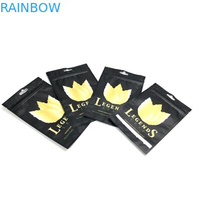 সিগারেট তামাকের জন্য ম্যাট ফিল্ম এমওপিপি ভিএমপিইটি রিসারলেবল জিপ লক ব্যাগ