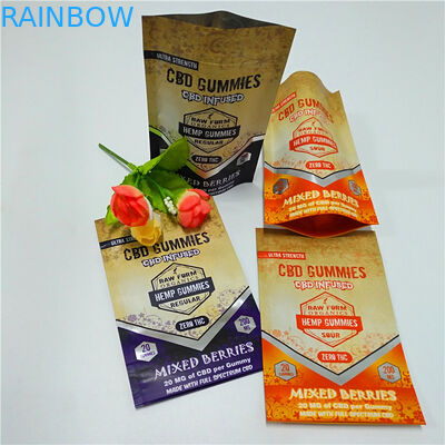 এমওপিপি 3.5 জি 7 জি গন্ধযুক্ত প্রুফ ম্যালার ব্যাগ গ্র্যাভুর প্রিন্টিং