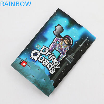 ফয়েল জিপার গন্ধযুক্ত প্রুফ সিএমওয়াইকে মাইলার আগাছা প্যাকেজিং ব্যাগ