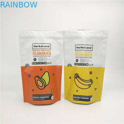 ফুড গ্রেড গামিগুলি ফ্লিক্সবল পিইটি সিডিবি মায়লার ব্যাগ এমওপিপি