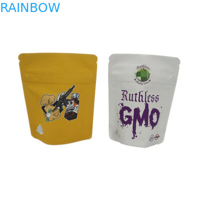 ফুল হেম্প 7 জি 3.5 জি অ্যালুমিনিয়াম ফয়েল গাঁজা ব্যাগ