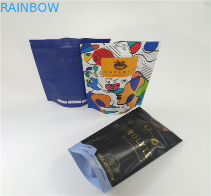 এমওপিপি ভিএমপেটের মাধ্যমে ক্লিয়ার উইন্ডো জিপলক পাউচ 200 জি 250 জি দেখুন