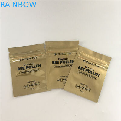 পুনরায় বিক্রয়যোগ্য এডিবিলস সিবিডি গামিজ জিপলক পাউচ হিট সীল