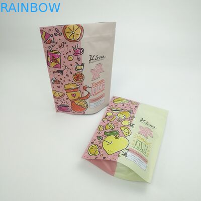 বোলসা ম্যাট ফিল্ম এমওপিপি ভিএমপিইটি রিসেইসলেবল স্ট্যান্ড আপ পাউচ বিনস ডাইপ্যাকের জন্য