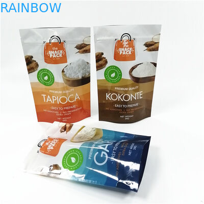 ধাতব ফয়েল এমওপিপি 250 গ্রাম শুকনো ফল প্যাকেজিং ব্যাগ 100 মিরকন