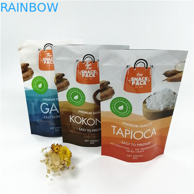 ধাতব ফয়েল এমওপিপি 250 গ্রাম শুকনো ফল প্যাকেজিং ব্যাগ 100 মিরকন