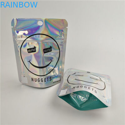 শাঁখ পাতা শুকনো সিবিডি ফ্লাওয়ার মেলার গন্ধযুক্ত প্রুফ ব্যাগগুলি এমওপিপি ভিএমপেট