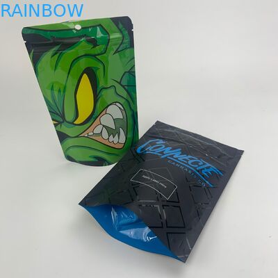 180 মাইক্রন ভিএমপেট এলএলডিপিই প্লাস্টিক জিপলক ফুড পাউচ