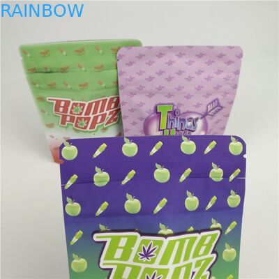 শিশু প্রতিরোধী হিমশীতল কুকিজ ফেইল রিলেবল পাউচ ভোজ্য মায়লার জিপলক