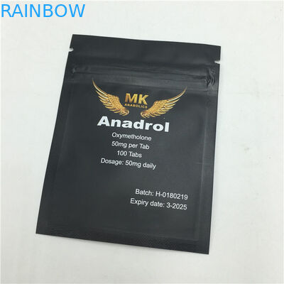 জিপার ম্যাট স্নাক প্লাস্টিকের পাউস প্যাকেজিং প্রিন্টড থ্রি সাইড সিলযুক্ত