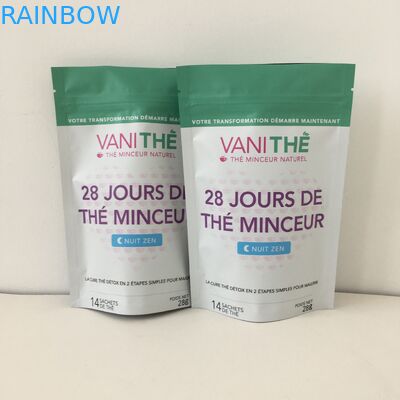 অ্যালুমিনিয়াম ফয়েল স্ট্যান্ড আপ জিপার স্নাক ব্যাগ প্যাকেজিং ডিজিটাল প্রিন্টেড