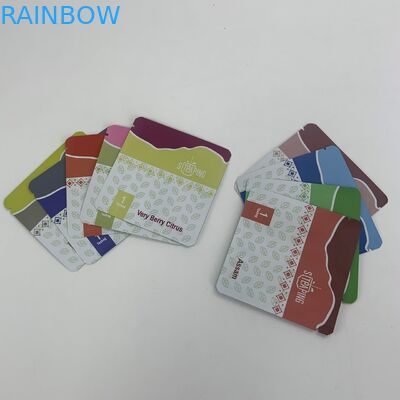 অ্যালুমিনিয়াম ফয়েল কাস্টম Sachet প্যাকেজিং 3 পাশের হিট সীল মুদ্রিত